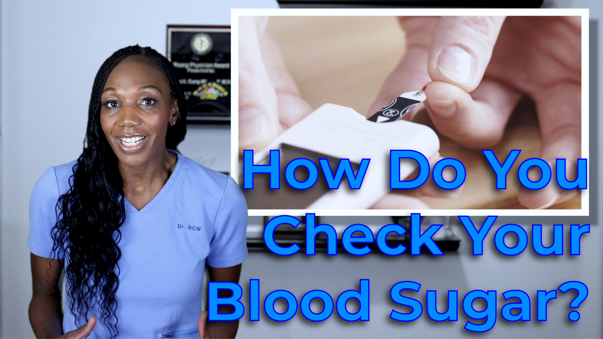 check blood sugar, Dr. Curry-Winchell, beyond clinical walls