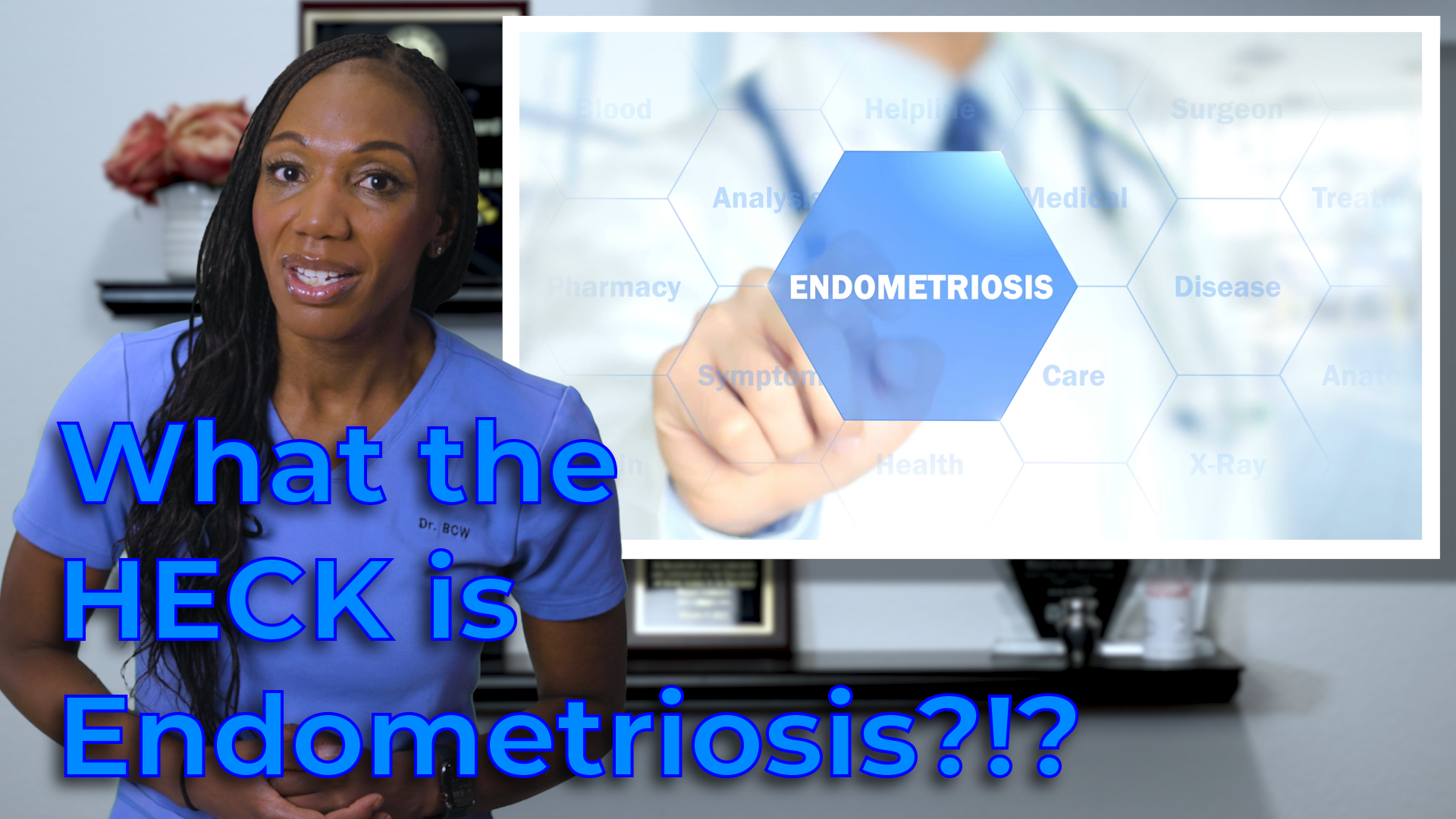 What the Heck is Endometriosis, Dr. BCW, Dr. Curry-Winchell