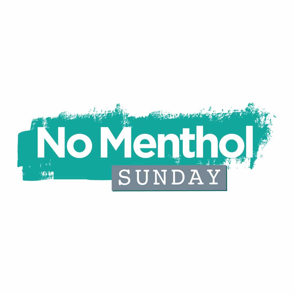 No Menthol Sunday
